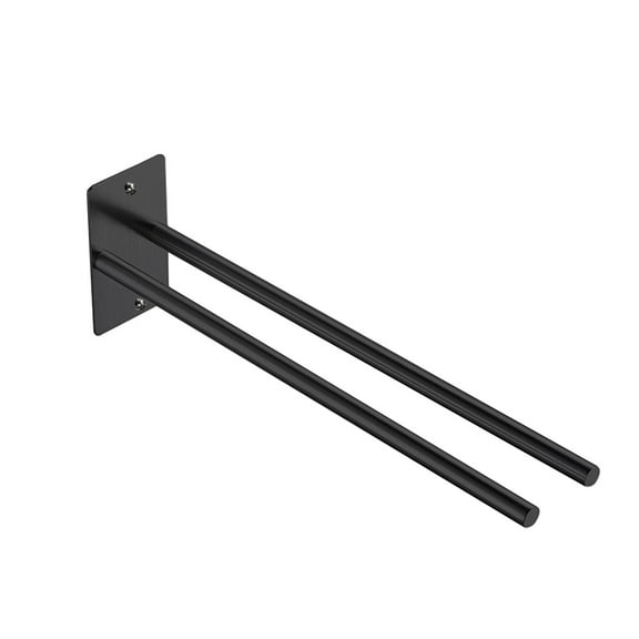CASAFUN Double Towel Bar,Wall Mounted Bath Accessories Stainless Steel Shower Towel Rack,Towel Rod Holder for Bathroom Kitchen