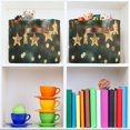 thumbnail image 6 of Ryvnso Shiney Star Storage Basket Large Bin Foldable Boxes Toys Organizer 14.2x10.2x8.3in 2 PCs, 6 of 8