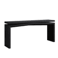 thumbnail image 5 of Tcbosik Rustic Console Table, 65 inch Farmhouse Entryway Table, Long Behind Couch Table for Hallway, Living Room, Black, 5 of 8