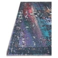 thumbnail image 6 of Unique Loom Renaissance Collection Area Rug - Roma (7' 3" Square Multi Blue/Blue), 6 of 9
