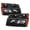Black Housing Clear Lens, variant on Spec-D Tuning Chrome Headlights Compatible with 2004-2012 Chevy Colorado, 2004-2012 GMC Canyon, 2006-2008 ISUZU I-Series, Left + Right Pair Headlamps Assembly