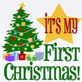thumbnail image 2 of CafePress - Baby's First Christmas Onesie, Infant Bodysuit - Baby Light Bodysuit, Size Newborn - 24 Months, 2 of 4