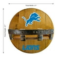 thumbnail image 2 of Imperial  Detroit Lions 21'' Reclaimed Oak Bar Shelf, 2 of 3