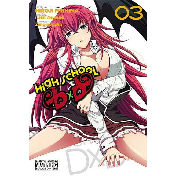 High School DXD (Manga) High School DXD, Vol. 3: Volume 3, Book 3, (Paperback)