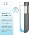 thumbnail image 5 of Host FREEZE Double Walled Water Bottle, Freezer Cooling Tumbler, 20oz Gray, 5 of 8