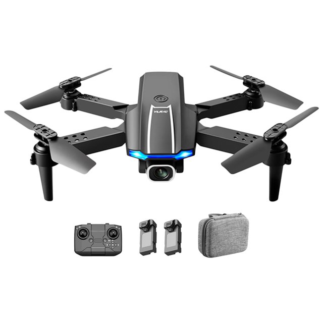 Tmvgtek Ylr/C S65 Rc Drone 1080P Hd Modo Sin Cabeza 2.4Ghz Quadcopter Juguetes (Negro B)