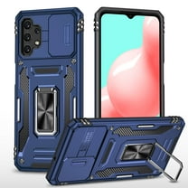 Mantto For Samsung Galaxy A42 5G Case with Shockproof Hybrid Rugged Magnetic Car Holder 180° Rotating Dual Layer Full-Body Phone Cover.For Samsung Galaxy A42 5G,Navyblue