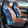 thumbnail image 4 of XYZCANDO Wolf Car Seat Covers Polyester Waterproof Front Seat Cover Van Sets Interior, Protector Anti-Slip Sedan Truck, 4 of 10