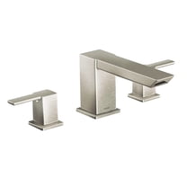 Moen 90 Degree Brushed Nickel Two-Handle Roman Tub Faucet