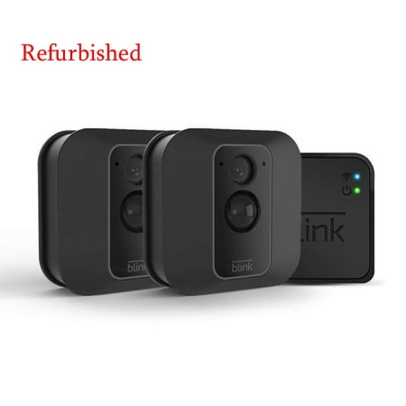 REFURBISHED Blink_XT2 Outdoor/Indoor 2 camera kit | Smart Security Camera with FREE cloud storage included, 2-way audio, 2-year battery life [REFURBISHED]