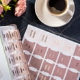 thumbnail image 2 of DiverseBee Laminated Index Bible Tabs (Rose Gold Embossed Lettering), Bible Journaling Supplies, 66 Book Tabs and 11 Blank Tabs - Pearl Theme, 2 of 7