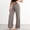 #397-Khaki, variant on Women's Casual High Waist Wide Leg Pants, Solid Color Stylish Comfortable Fit, for Daily Wear and Leisure Activities