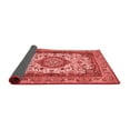 thumbnail image 2 of Ahgly Company Indoor Round Medallion Red Traditional Area Rugs, 8' Round, 2 of 4