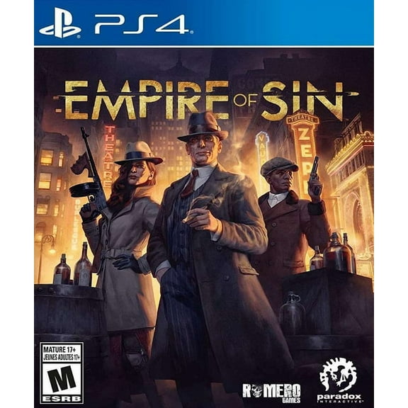 Restored Empire of Sin (Sony Playstation 4, 2020) RPG Game (Refurbished)
