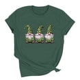 thumbnail image 5 of Babysbule St. Patrick's Day Print Short Sleeve O-Neck T-Shirts & Blouse (Women's), 5 of 8
