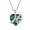 5-Emerald-May, variant on Love Heart Pendant Necklace 925 Sterling Silver June Alexandrite Birthstone Jewelry for Women
