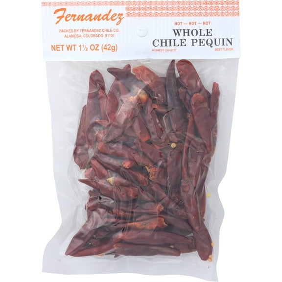 Pack of 12, Fernandez Whole Chile Pequin, 1.5 oz