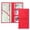 Red, variant on Car Document Holder, Driver License Wallet, Waterproof Scratch-proof Vehicle Registration Organizer for Glove Box Organization, Multi-Function Card Holder for Men and Women