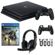 PlayStation 4 Pro 1TB Console with Titanfall 2 and Accessories