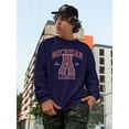 thumbnail image 2 of Michigan A League Sports Style Sweatshirt Men -Image by Shutterstock, Male Small, 2 of 4