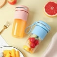 thumbnail image 6 of kkbbma under $5 Portable Blender, USB Rechargeable Personal Size Blenders, Smoothie Blender for Protein & Shakes for Travel Sports Outgoing, 6 of 9