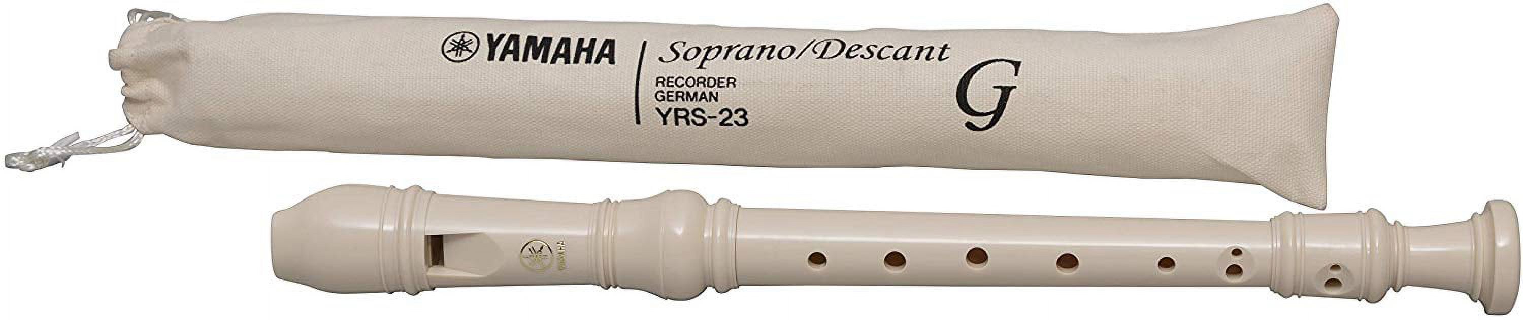 Yamaha Yrs-23Y Soprano Recorder, Natural photo 7