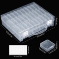 thumbnail image 5 of Bead Organizer Box, 30 Slots Bead Storage Containers, Mini Plastic Rectangle Storage Boxes with Hinged Lids for Beads Rhinestones Jewelry Seeds Crafts Small Items (1 Pack), 5 of 7