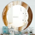 thumbnail image 3 of Designart 24" x 24" Brown Traditional Wall Mirror, 3 of 3