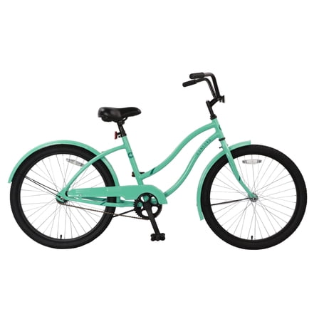 Concord 24" Pacifica Cruiser Bicycle, Fits Riders 4'6" - 5'6", Teen, Unisex, Sea Green