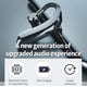 thumbnail image 5 of Auriculares inalámbricos con Bluetooth, manos libres, auriculares individuales, 5,3, montados en la oreja, deportivos, empresariales, resistentes al agua y con reducción de ruido, color negr, 5 of 5