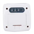 thumbnail image 4 of LCD Projection LED Display Time Digital Alarm Clock Talking Voice Prompt Snooze (White), 4 of 5