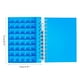 thumbnail image 4 of Push Bubble Notebook Cubierta De Silicona Suave Libro De Registros De Descompresión Libro De Burbujas De Extrusión Speravity FN007543-03, 4 of 6