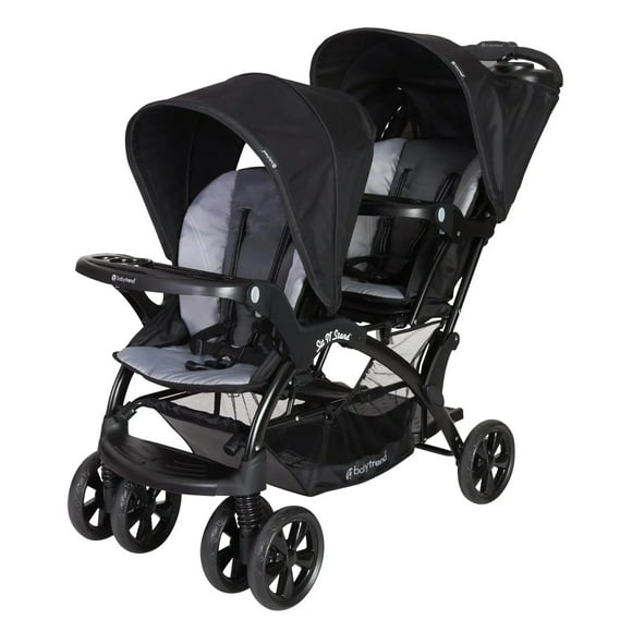 Carriola Doble Baby Trend Sit N Stand Asiento Y Plataforma Moonstruck Display