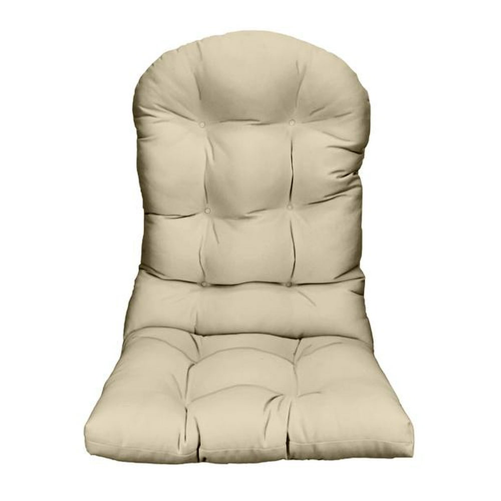 RSH Décor Outdoor Patio Single Tufted Adirondack Chair Seat Cushion