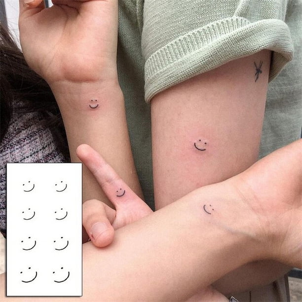 Tatuaje temporal a prueba de agua, tatuaje negro dibujado a mano, diseño de corazón, arte corporal, tatuaje falso, tatuaje Flash, muñeca, tobillo femenino