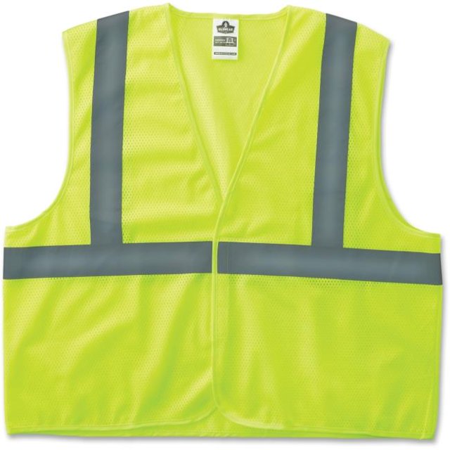 Class 2 Super Economy Vest, Small & Medium - Lime