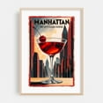 thumbnail image 2 of Manhattan Cocktail Poster: Vintage New York Sophistication - Manhattan New York Illustration Cocktail Cityscape Vintage Poster Art Deco Travel Poster Skyline Unframed Wall Art Print 24 x 36 inches, 2 of 60