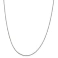 thumbnail image 1 of 925 Sterling Silver 1.25mm Round Box Chain; 16 inch; for Adults and Teens; for Women and Men, 1 of 5