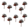 thumbnail image 2 of Artificial Pine Cone Christmas Picks Simulation Berry 10pcs PVC DIY Florist Decoration Mini Home Decor Pendant, 2 of 7