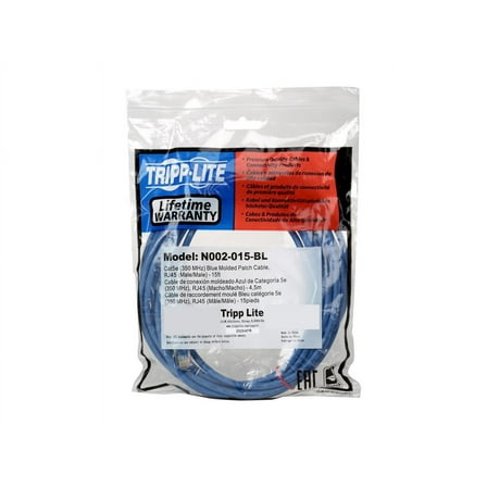 Tripp Lite N002-015-BL Cat5e UTP Patch Cable