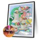 thumbnail image 2 of Pintura de diamante 5D DIY Taladro en forma especial parcial Decoración del té de la tarde (YXC272) Hugtrwg Para estrenar, 2 of 9