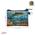thumbnail image 2 of 3D LiveLife Coin Purse - Shark Reef from Deluxebase. Lenticular 3D Ocean Purse with Zipper, 2 of 3