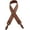 Brown, variant on Grain Leather Purse Strap Adjustable Crossbody Replacement Straps for Handbags Monk Head Screws Detachable Gold Clasps Short Black