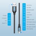 thumbnail image 4 of Vention-Cable Mini USB 2,0 a USB, cargador de datos rápido para reproductor MP3, MP4, GPS, cámara Digital, HDD, 4 of 5