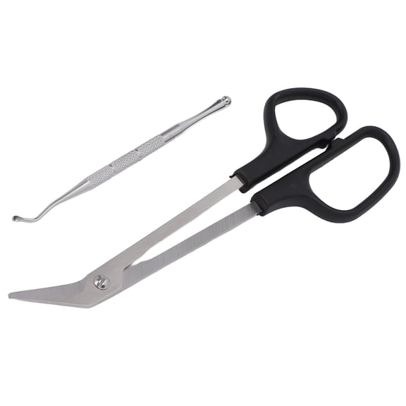 Large Nail Clippers, Wide Application Toenail Scissors Service Life With Nail Picker For The Elderly For Adults