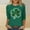 Green2, variant on Zedker St Patricks Day Long Sleeve Shirt for Women Shamrock Clover Love Graphic Shirts Irish Gifts Tee Tops 2026