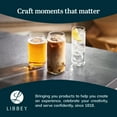 thumbnail image 5 of Libbey Classic Can XL Set of Drinking Glasses, Iced Coffee Cups Set of 4, 20 Oz, Dishwasher Safe Glass Beer Cups for Beverages and Cocktails, 5 of 5