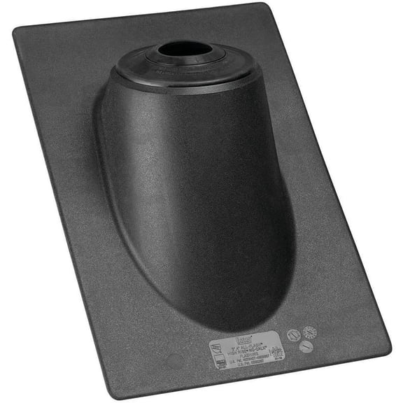 All-Flash No-Calk 11931 Roof Flashing, 13 in W x 20 in L, Hi-Rise Thermoplastic