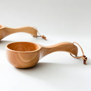 Japanese Style Wooden Handle Rice Gourd High Quality Dining Tableware Set
