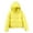 Yellow, variant on Lindreshi Winter Coats for Women 2025 Trendy Women's Winter Fashion Thickened Warm Windproof Long Sleeve Padded Jacket